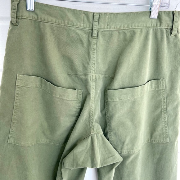NILI LOTAN Shon Cotton Pants in Camo Green - EUC! - 4 - Picture 6 of 12